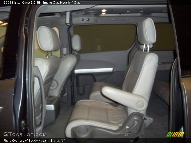 Smoke Gray Metallic / Gray 2008 Nissan Quest 3.5 SE