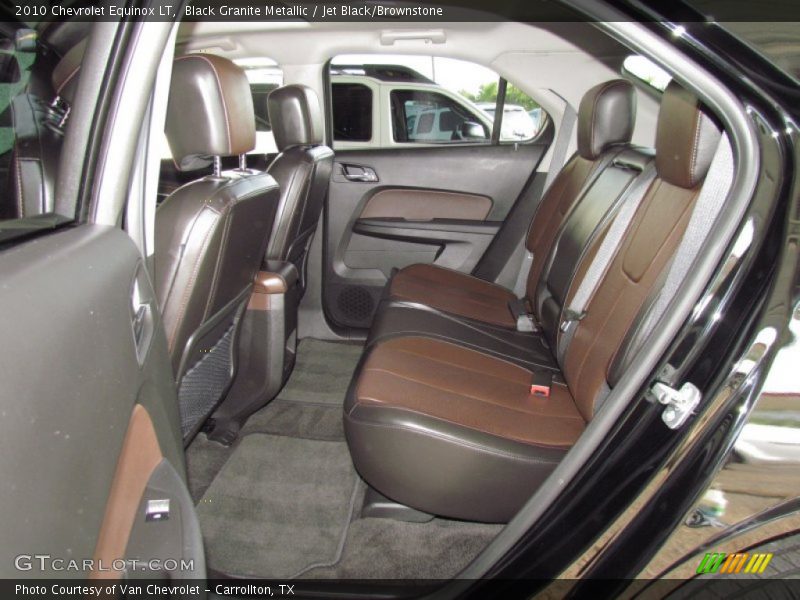  2010 Equinox LT Jet Black/Brownstone Interior
