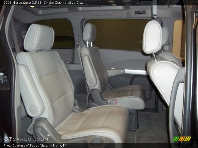 Smoke Gray Metallic / Gray 2008 Nissan Quest 3.5 SE