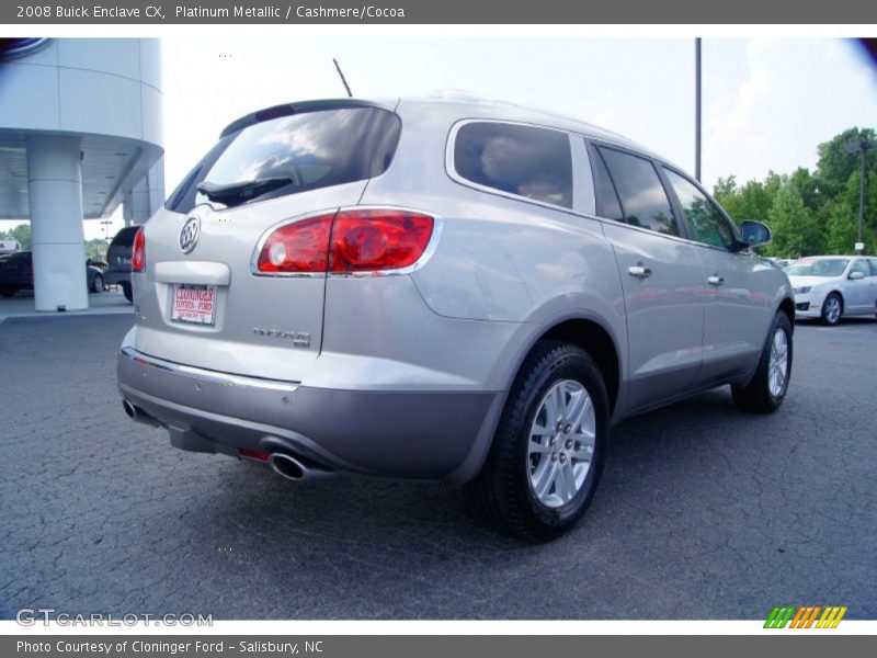 Platinum Metallic / Cashmere/Cocoa 2008 Buick Enclave CX