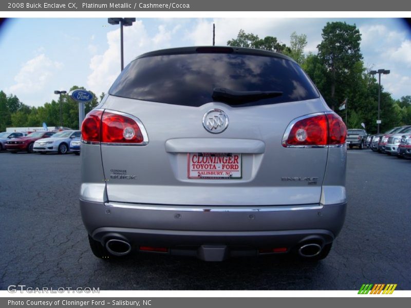 Platinum Metallic / Cashmere/Cocoa 2008 Buick Enclave CX