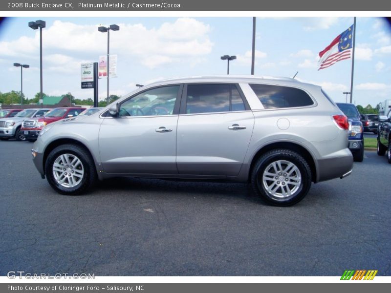 Platinum Metallic / Cashmere/Cocoa 2008 Buick Enclave CX