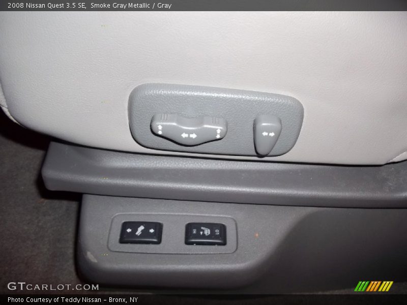 Smoke Gray Metallic / Gray 2008 Nissan Quest 3.5 SE