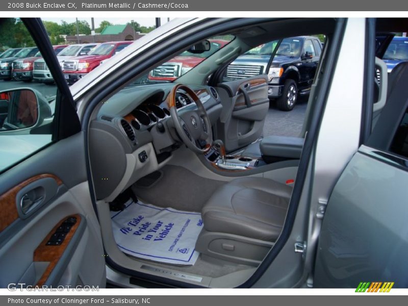 Platinum Metallic / Cashmere/Cocoa 2008 Buick Enclave CX