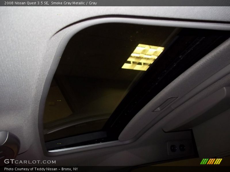 Smoke Gray Metallic / Gray 2008 Nissan Quest 3.5 SE