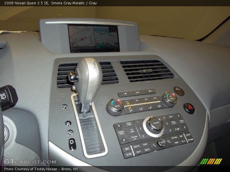 Smoke Gray Metallic / Gray 2008 Nissan Quest 3.5 SE
