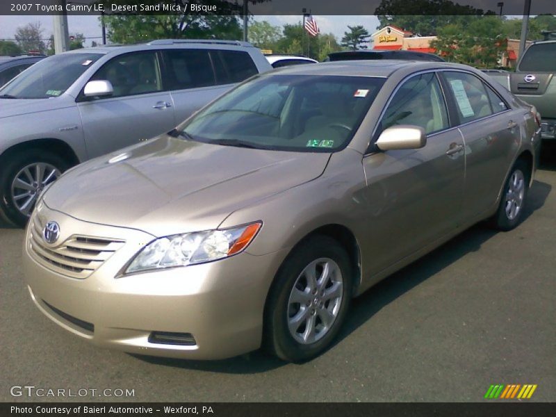 Desert Sand Mica / Bisque 2007 Toyota Camry LE