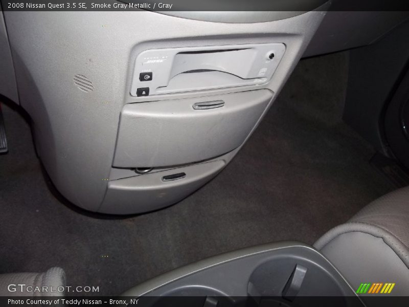 Smoke Gray Metallic / Gray 2008 Nissan Quest 3.5 SE