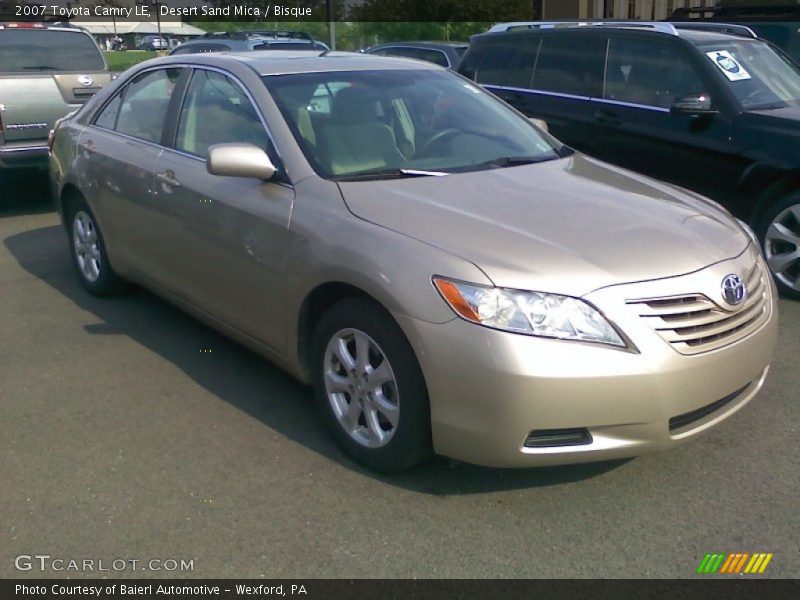 Desert Sand Mica / Bisque 2007 Toyota Camry LE