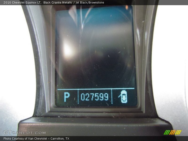 Black Granite Metallic / Jet Black/Brownstone 2010 Chevrolet Equinox LT