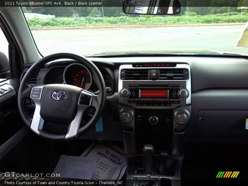 Black / Black Leather 2011 Toyota 4Runner SR5 4x4