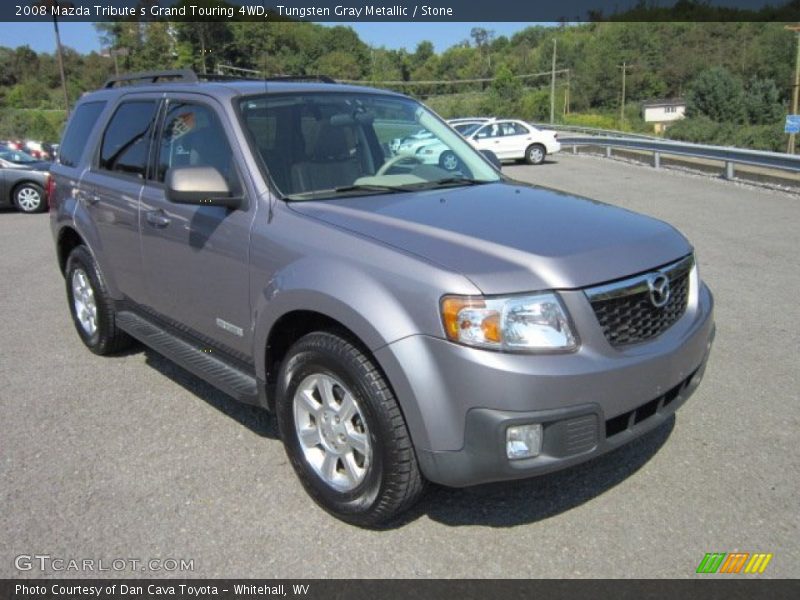 Tungsten Gray Metallic / Stone 2008 Mazda Tribute s Grand Touring 4WD