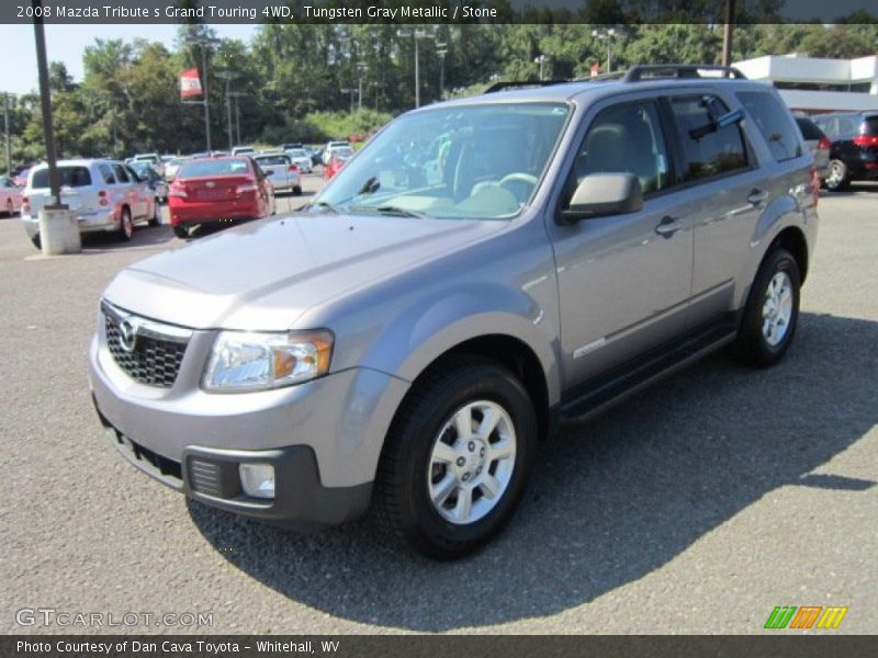 Tungsten Gray Metallic / Stone 2008 Mazda Tribute s Grand Touring 4WD
