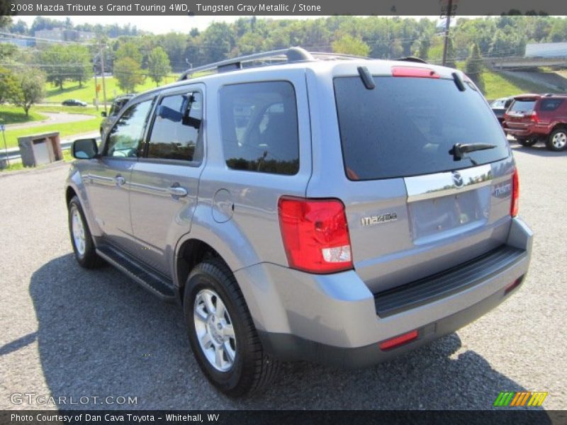 Tungsten Gray Metallic / Stone 2008 Mazda Tribute s Grand Touring 4WD