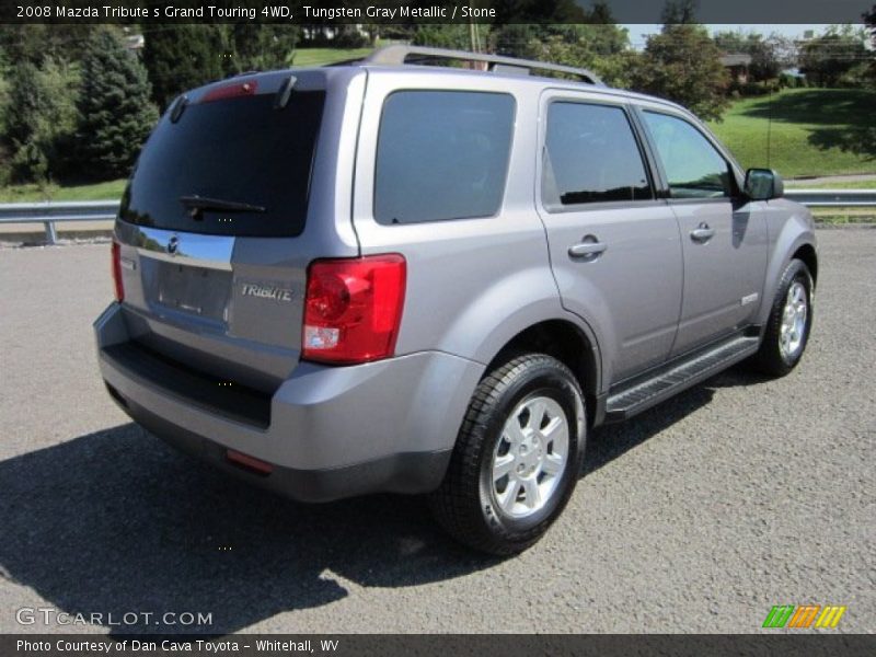 Tungsten Gray Metallic / Stone 2008 Mazda Tribute s Grand Touring 4WD