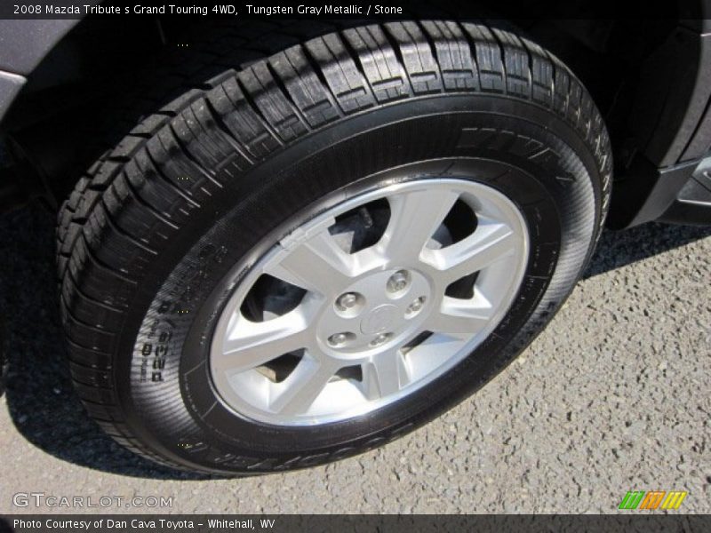 Tungsten Gray Metallic / Stone 2008 Mazda Tribute s Grand Touring 4WD