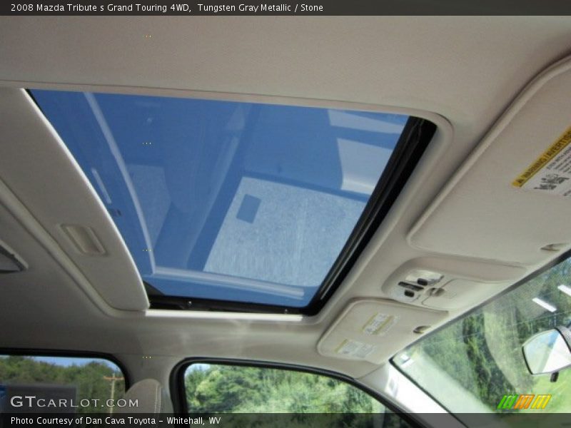 Tungsten Gray Metallic / Stone 2008 Mazda Tribute s Grand Touring 4WD