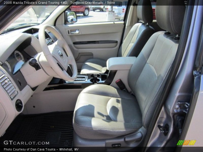 Tungsten Gray Metallic / Stone 2008 Mazda Tribute s Grand Touring 4WD