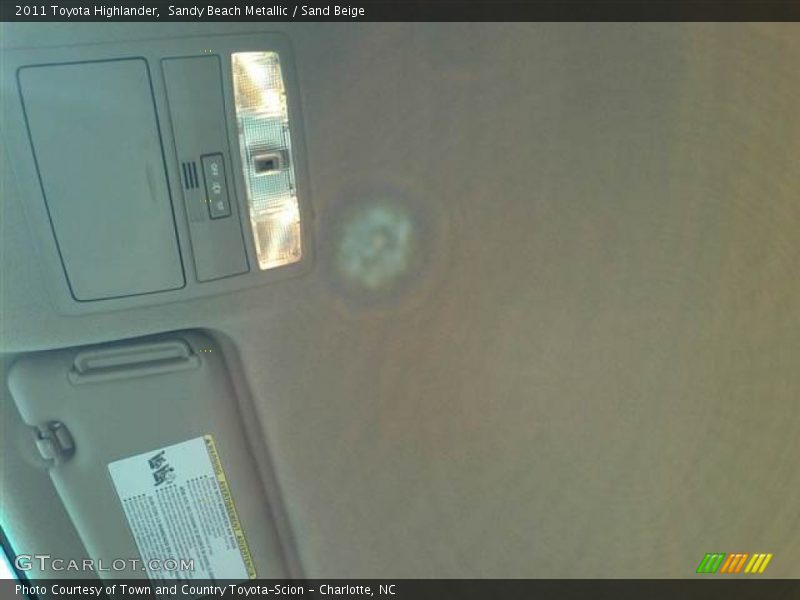 Sandy Beach Metallic / Sand Beige 2011 Toyota Highlander