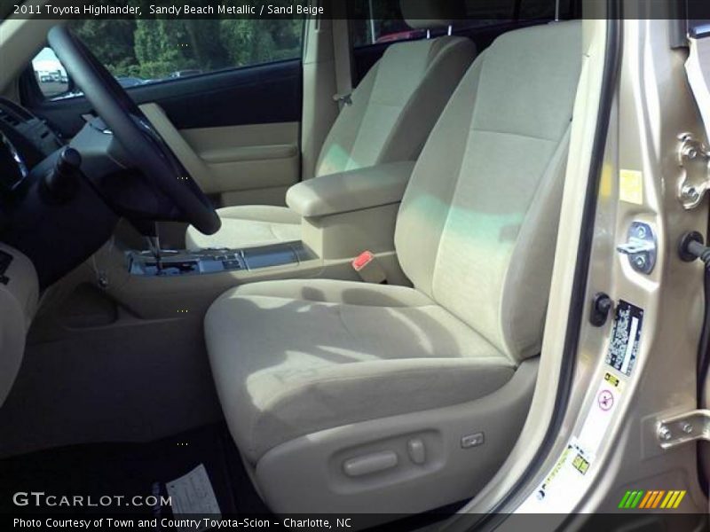 Sandy Beach Metallic / Sand Beige 2011 Toyota Highlander