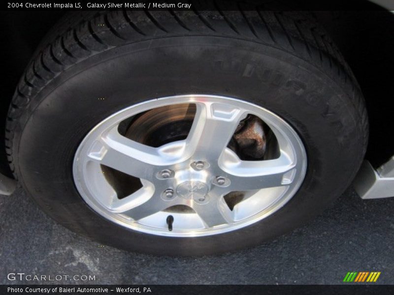 Galaxy Silver Metallic / Medium Gray 2004 Chevrolet Impala LS