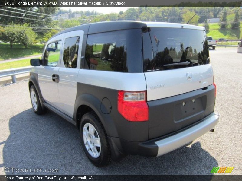 Alabaster Silver Metallic / Gray/Black 2008 Honda Element LX AWD