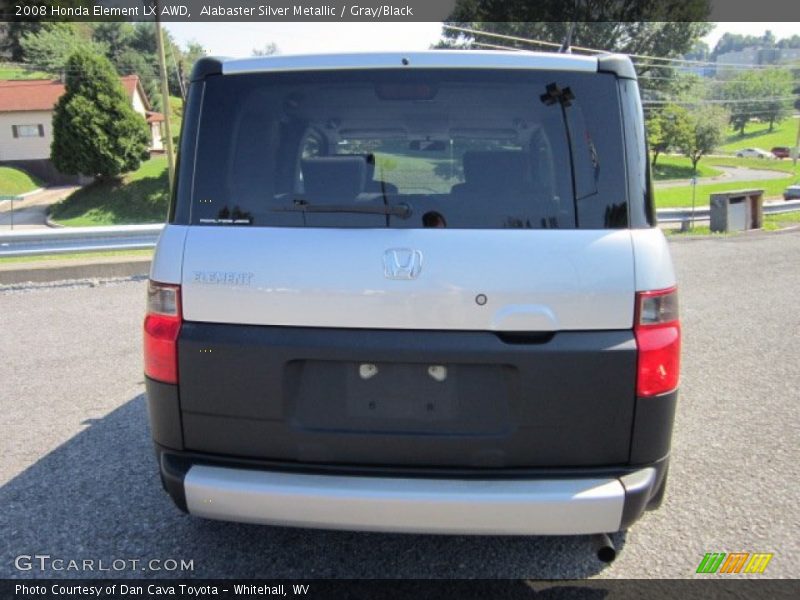 Alabaster Silver Metallic / Gray/Black 2008 Honda Element LX AWD