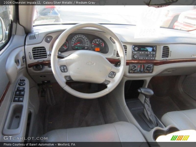 Galaxy Silver Metallic / Medium Gray 2004 Chevrolet Impala LS