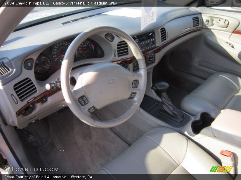 Galaxy Silver Metallic / Medium Gray 2004 Chevrolet Impala LS