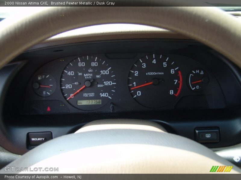 Brushed Pewter Metallic / Dusk Gray 2000 Nissan Altima GXE
