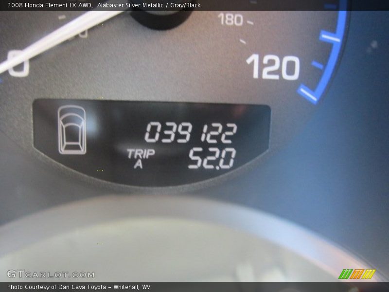 Alabaster Silver Metallic / Gray/Black 2008 Honda Element LX AWD