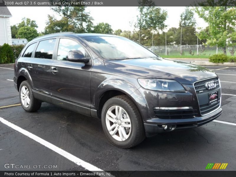 Lava Grey Pearl Effect / Black 2008 Audi Q7 3.6 quattro