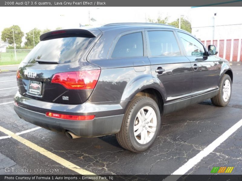 Lava Grey Pearl Effect / Black 2008 Audi Q7 3.6 quattro