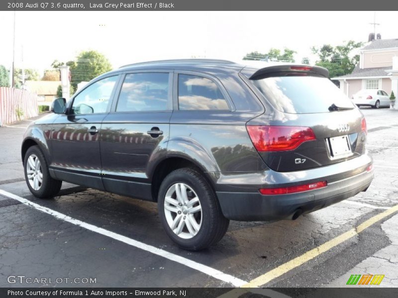 Lava Grey Pearl Effect / Black 2008 Audi Q7 3.6 quattro