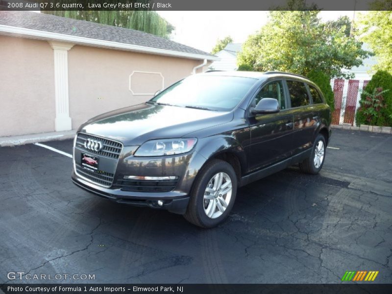 Lava Grey Pearl Effect / Black 2008 Audi Q7 3.6 quattro