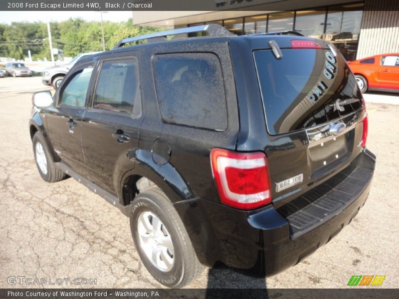 Black / Charcoal 2008 Ford Escape Limited 4WD