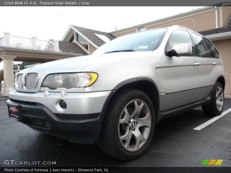 Titanium Silver Metallic / Gray 2000 BMW X5 4.4i