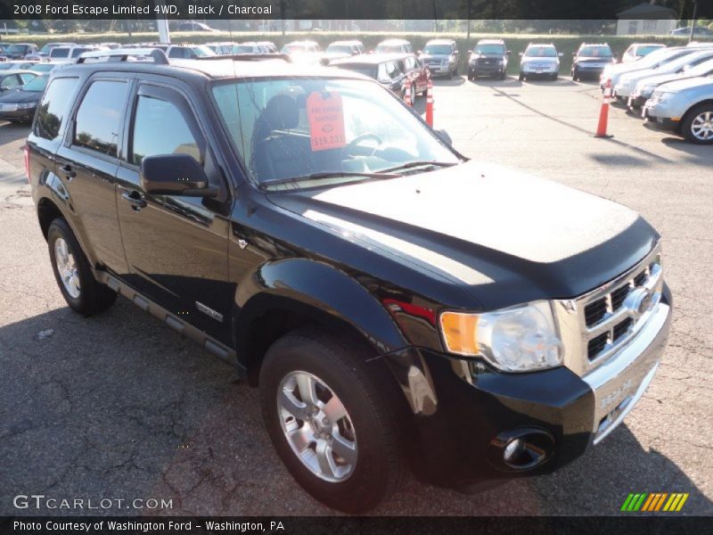 Black / Charcoal 2008 Ford Escape Limited 4WD