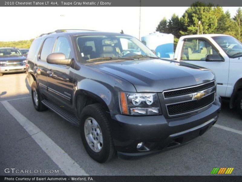 Taupe Gray Metallic / Ebony 2010 Chevrolet Tahoe LT 4x4
