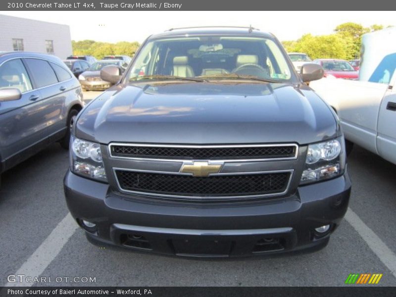 Taupe Gray Metallic / Ebony 2010 Chevrolet Tahoe LT 4x4