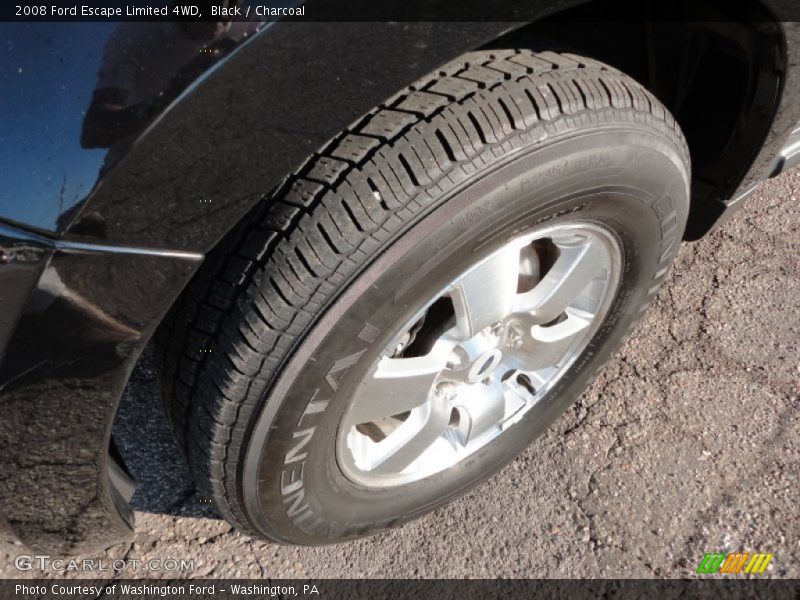 Black / Charcoal 2008 Ford Escape Limited 4WD