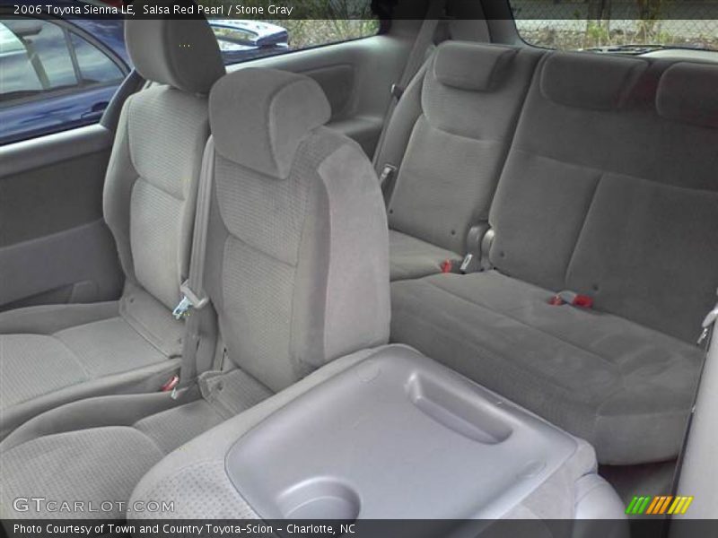 Salsa Red Pearl / Stone Gray 2006 Toyota Sienna LE