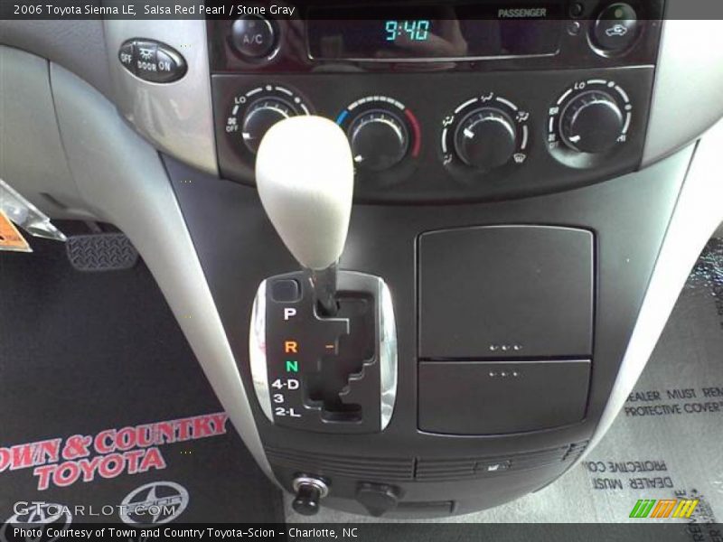 Salsa Red Pearl / Stone Gray 2006 Toyota Sienna LE