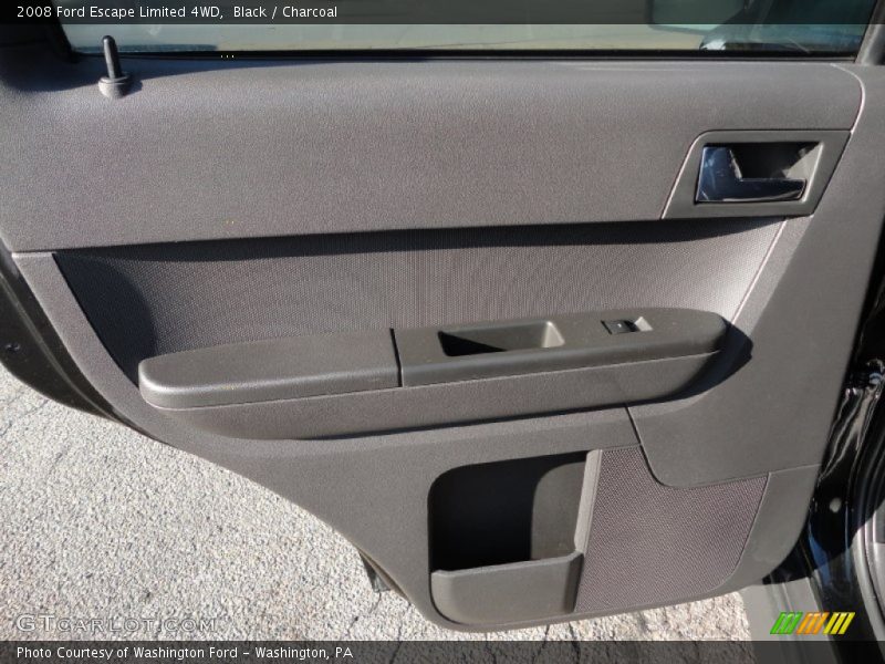 Black / Charcoal 2008 Ford Escape Limited 4WD