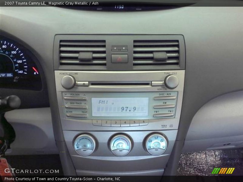 Magnetic Gray Metallic / Ash 2007 Toyota Camry LE