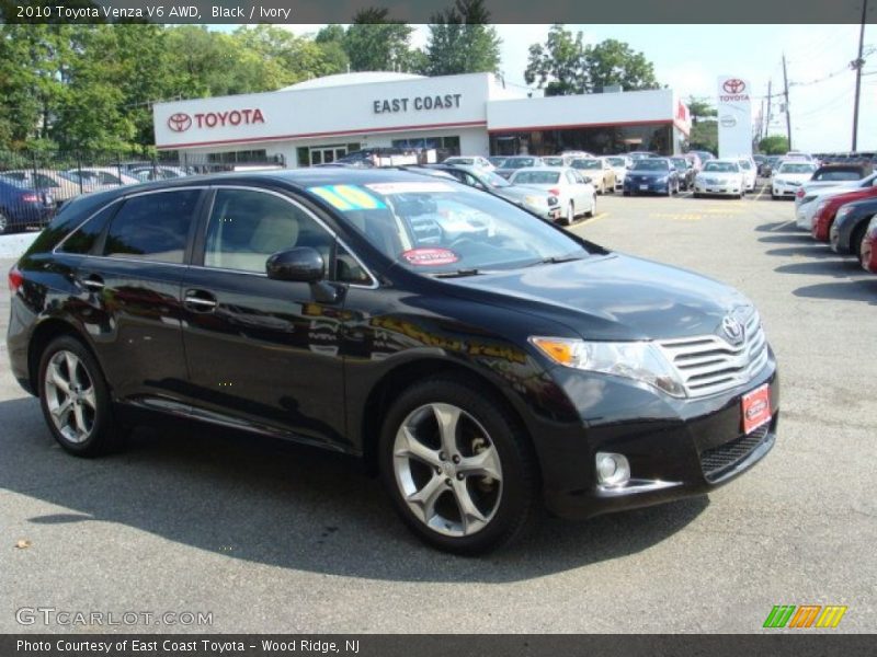 Black / Ivory 2010 Toyota Venza V6 AWD