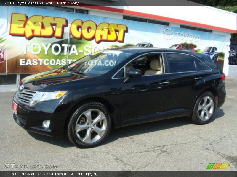 Black / Ivory 2010 Toyota Venza V6 AWD