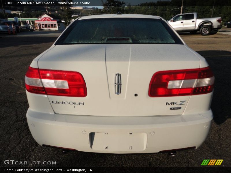 White Suede / Sand 2008 Lincoln MKZ AWD Sedan