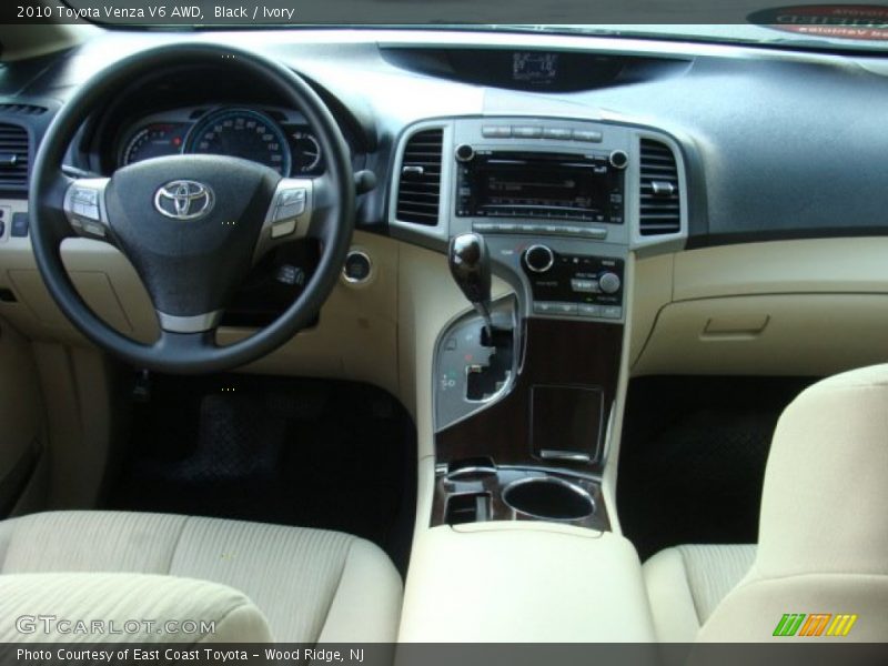 Black / Ivory 2010 Toyota Venza V6 AWD