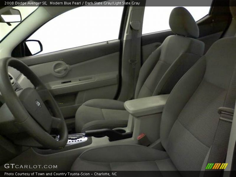  2008 Avenger SE Dark Slate Gray/Light Slate Gray Interior